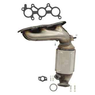 AP Exhaust® - Stainless Steel Direct Fit Exhaust Manifold with Integrated Catalytic Converter