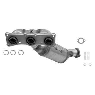 AP Exhaust® - Stainless Steel Direct Fit Exhaust Manifold with Integrated Catalytic Converter