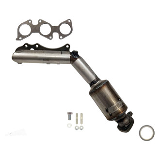 AP Exhaust® - Stainless Steel Direct Fit Exhaust Manifold with Integrated Catalytic Converter