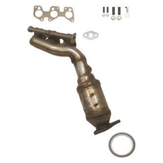 AP Exhaust® - Stainless Steel Direct Fit Exhaust Manifold with Integrated Catalytic Converter