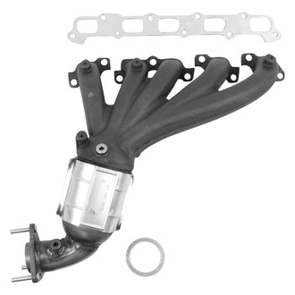 AP Exhaust® - Stainless Steel Exhaust Manifold with Integrated Catalytic Converter