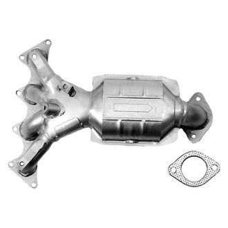 AP Exhaust® - Stainless Steel Direct Fit Exhaust Manifold with Integrated Catalytic Converter