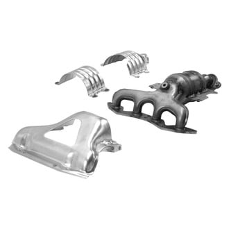 AP Exhaust® - Stainless Steel Direct Fit Exhaust Manifold with Integrated Catalytic Converter