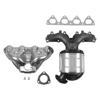 AP Exhaust® - Stainless Steel Direct Fit Exhaust Manifold with Integrated Catalytic Converter