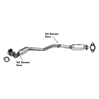 AP Exhaust® - Direct Fit Catalytic Converter and Pipe Assembly