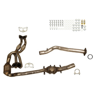 AP Exhaust® - Stainless Steel Exhaust Manifold with Integrated Catalytic Converter