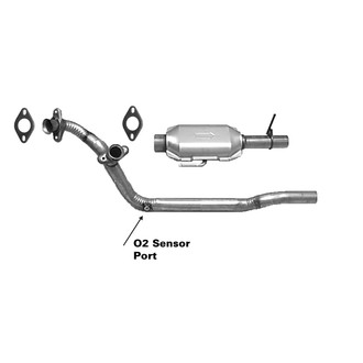 AP Exhaust® - Direct Fit Catalytic Converter and Pipe Assembly