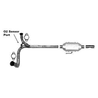 AP Exhaust® - Direct Fit Catalytic Converter and Pipe Assembly