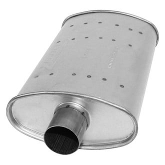 AP Exhaust® - Xlerator Performance Exhaust Muffler with Inlet/Outlet Neck