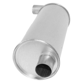 AP Exhaust® - MSL Maximum Aluminized Steel Direct-Fit Exhaust Muffler with Inlet/Outlet Neck