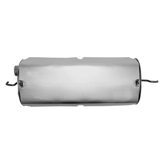 AP Exhaust® - MSL Maximum Aluminized Steel Oval Direct Fit Exhaust Muffler with Inlet / Outlet Neck
