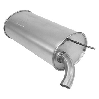 AP Exhaust® - MSL Maximum Aluminized Steel Oval Direct-Fit Exhaust Muffler with Inlet Neck and Spout