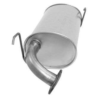 AP Exhaust® - MSL Maximum Aluminized Steel Oval Direct-Fit Exhaust Muffler with Flange and Spout
