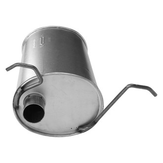 AP Exhaust® - MSL Maximum Oval Direct Fit Exhaust Muffler with Inlet / Outlet Neck