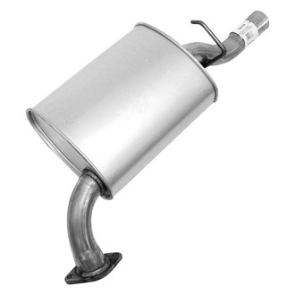 AP Exhaust® - Welded Aluminized Steel Passenger Side Exhaust Muffler and Pipe Assembly