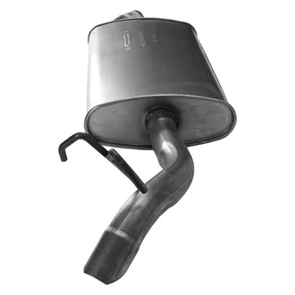AP Exhaust® - Passenger Side Aluminized Steel Exhaust Muffler and Pipe Assembly