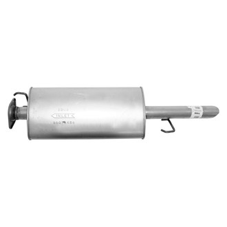 AP Exhaust® - Rear Aluminized Steel Exhaust Muffler and Pipe Assembly
