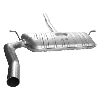 AP Exhaust® - Front Aluminized Steel Exhaust Muffler and Pipe Assembly