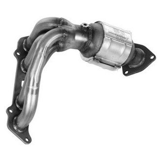 AP Exhaust® - Stainless Steel Direct Fit Exhaust Manifold with Integrated Catalytic Converter