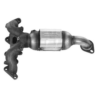 AP Exhaust® - Stainless Steel Direct Fit Exhaust Manifold with Integrated Catalytic Converter