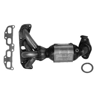 AP Exhaust® - Stainless Steel Direct Fit Exhaust Manifold with Integrated Catalytic Converter