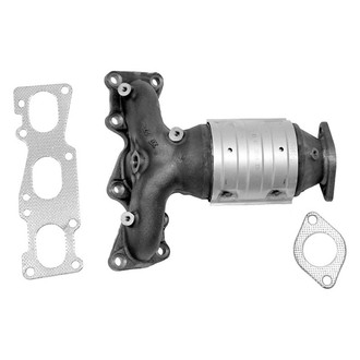 AP Exhaust® - Stainless Steel Direct Fit Exhaust Manifold with Integrated Catalytic Converter