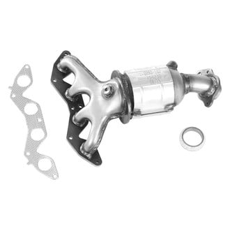 AP Exhaust® - Stainless Steel Direct Fit Exhaust Manifold with Integrated Catalytic Converter