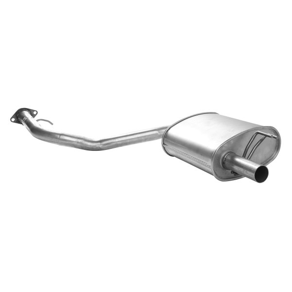 AP Exhaust® - Challenge Series Passenger Side Exhaust Muffler and Pipe Assembly