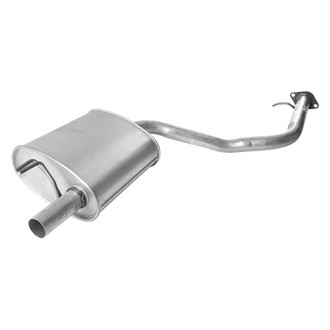 AP Exhaust® - Challenge Series Exhaust Muffler and Pipe Assembly