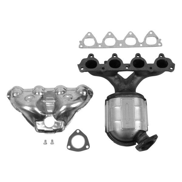 AP Exhaust® 770445 - Exhaust Manifold with Integrated Catalytic Converter