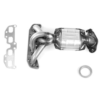 AP Exhaust® - Stainless Steel Direct Fit Exhaust Manifold with Integrated Catalytic Converter