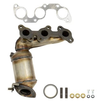 AP Exhaust® - Stainless Steel Direct Fit Exhaust Manifold with Integrated Catalytic Converter