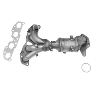 AP Exhaust® - Stainless Steel Direct Fit Exhaust Manifold with Integrated Catalytic Converter
