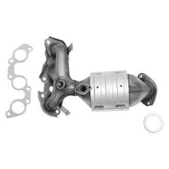 AP Exhaust® - Stainless Steel Direct Fit Exhaust Manifold with Integrated Catalytic Converter