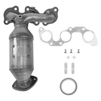 AP Exhaust® - Stainless Steel Direct Fit Exhaust Manifold with Integrated Catalytic Converter