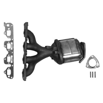 AP Exhaust® - Stainless Steel Direct Fit Exhaust Manifold with Integrated Catalytic Converter