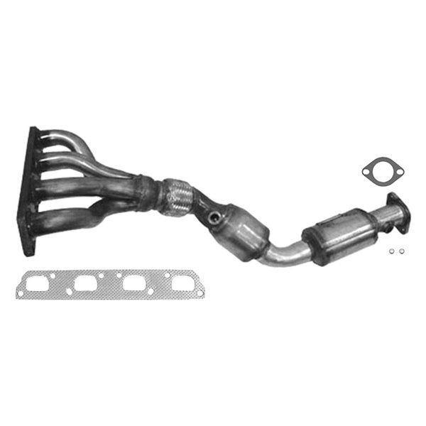 AP Exhaust® 771080 - Stainless Steel Exhaust Manifold with Integrated Catalytic Converter