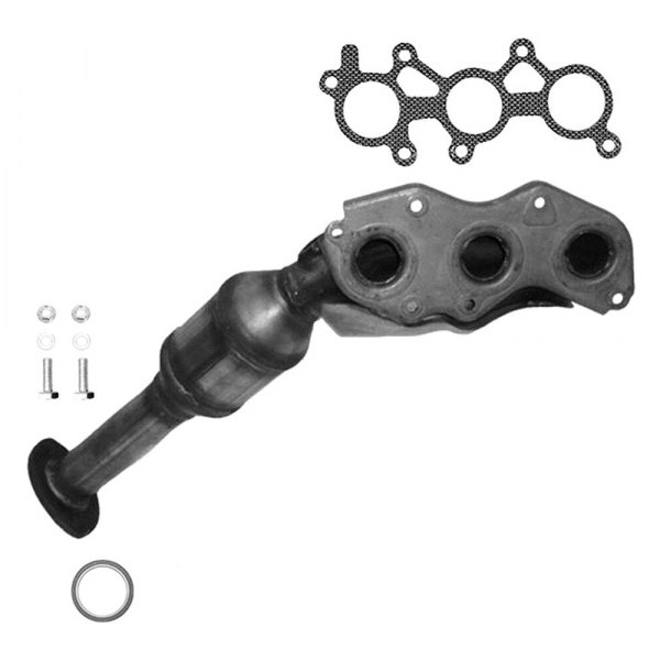 AP Exhaust® 771084 - Stainless Steel Exhaust Manifold with Integrated Catalytic Converter