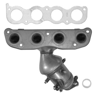 AP Exhaust® - Stainless Steel Exhaust Manifold with Integrated Catalytic Converter