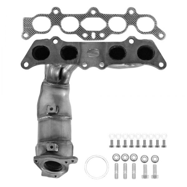 AP Exhaust® 771101 - Stainless Steel Exhaust Manifold with Integrated Catalytic Converter