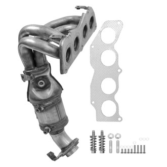 AP Exhaust® - Stainless Steel Direct Fit Exhaust Manifold with Integrated Catalytic Converter