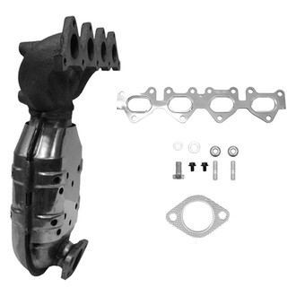 AP Exhaust® - Stainless Steel Direct Fit Exhaust Manifold with Integrated Catalytic Converter