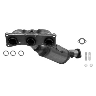 AP Exhaust® - Stainless Steel Direct Fit Exhaust Manifold with Integrated Catalytic Converter