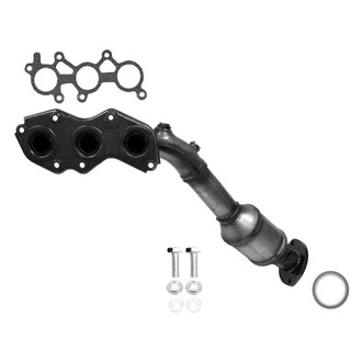 AP Exhaust® - Stainless Steel Exhaust Manifold with Integrated Catalytic Converter