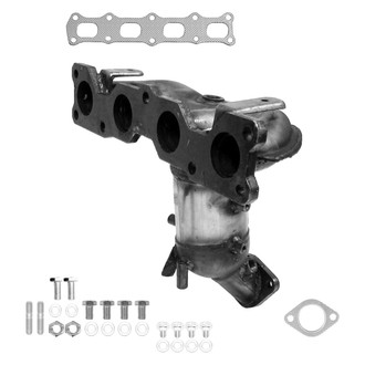 AP Exhaust® - Stainless Steel Direct Fit Exhaust Manifold with Integrated Catalytic Converter