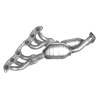 AP Exhaust® - Stainless Steel Direct Fit Exhaust Manifold with Integrated Catalytic Converter