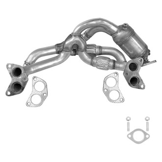 AP Exhaust® - Stainless Steel Direct Fit Exhaust Manifold with Integrated Catalytic Converter