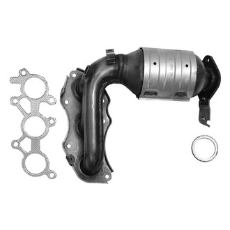 AP Exhaust® - Stainless Steel Direct Fit Exhaust Manifold with Integrated Catalytic Converter