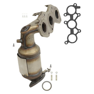 AP Exhaust® - Stainless Steel Direct Fit Exhaust Manifold with Integrated Catalytic Converter