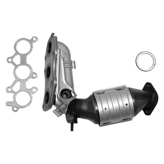 AP Exhaust® - Stainless Steel Direct Fit Exhaust Manifold with Integrated Catalytic Converter